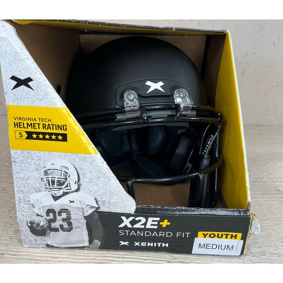 Xenith X2E+ Youth Football Helmet – Medium Standard Fit – NEW - OPEN BOX - Picture 7 of 10